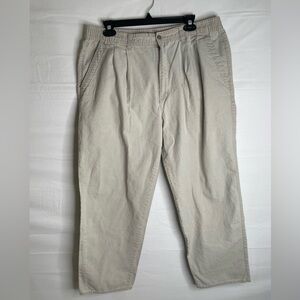 Britannia Men’s Size 38x30 Khaki Pants Cotton Comfort Waist 945